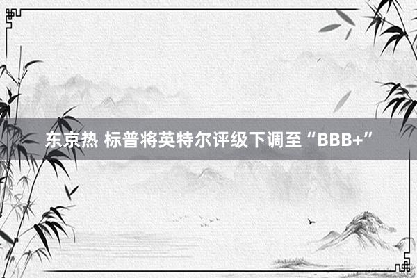 东京热 标普将英特尔评级下调至“BBB+”